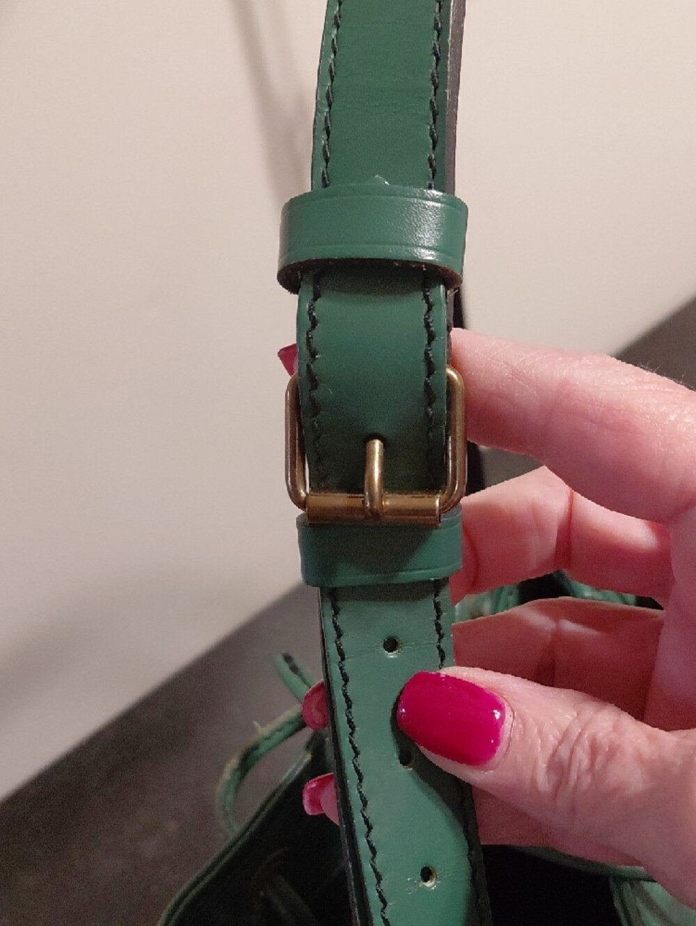 Louis Vuitton Petit Noe In Green Epi Leather GVC - Picture 14 of 16